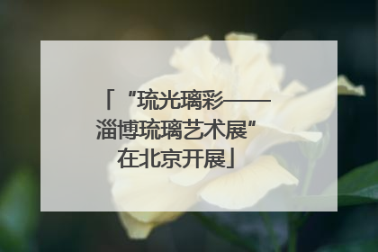 “琉光璃彩——淄博琉璃艺术展”在北京开展