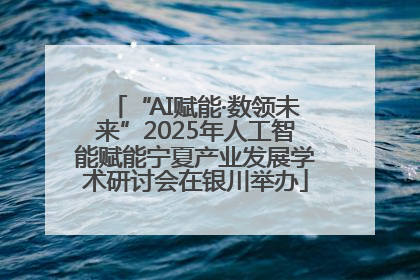 “AI赋能·数领未来”2025年人工智能赋能宁夏产业发展学术研讨会在银川举办
