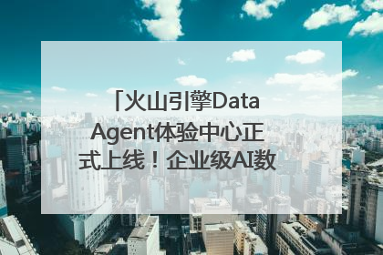 火山引擎Data Agent体验中心正式上线！企业级AI数据专家触手可及