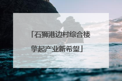 石狮港边村综合楼擎起产业新希望