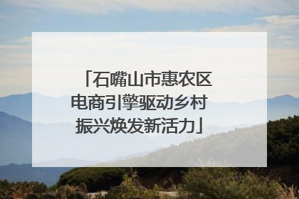 石嘴山市惠农区电商引擎驱动乡村振兴焕发新活力