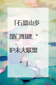 石景山多部门组建“护未大联盟”