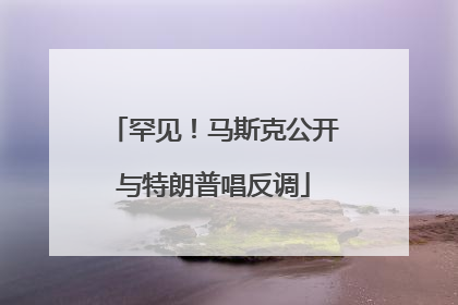 罕见！马斯克公开与特朗普唱反调