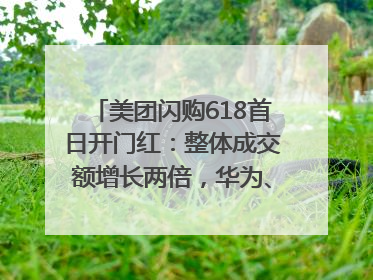 美团闪购618首日开门红：整体成交额增长两倍，华为、Apple、沃尔玛等近800个品牌翻倍增长