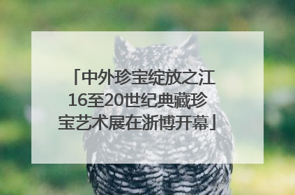 中外珍宝绽放之江 16至20世纪典藏珍宝艺术展在浙博开幕