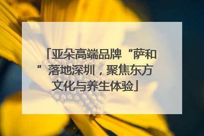 亚朵高端品牌“萨和”落地深圳，聚焦东方文化与养生体验