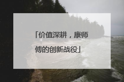价值深耕，康师傅的创新战役