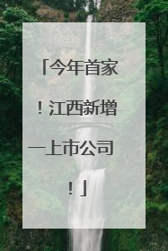 今年首家！江西新增一上市公司！