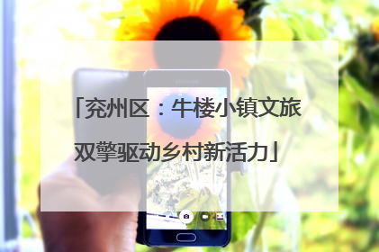 兖州区：牛楼小镇文旅双擎驱动乡村新活力