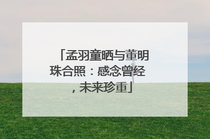 孟羽童晒与董明珠合照：感念曾经，未来珍重