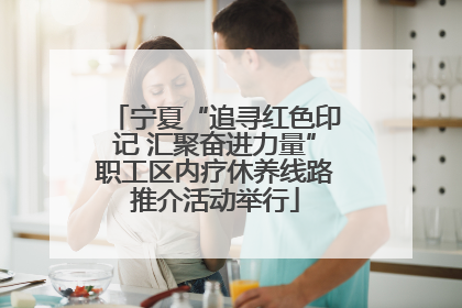 宁夏“追寻红色印记 汇聚奋进力量”职工区内疗休养线路推介活动举行