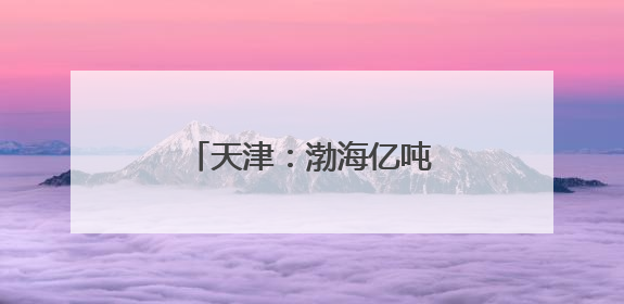 天津：渤海亿吨级油田海上平台陆地建造工作收官
