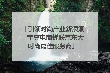 引领时尚产业新浪潮，宝尊电商蝉联京东大时尚最佳服务商