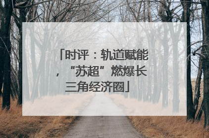 时评：轨道赋能，“苏超”燃爆长三角经济圈