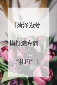 菏泽为劳模打造专属“礼包”