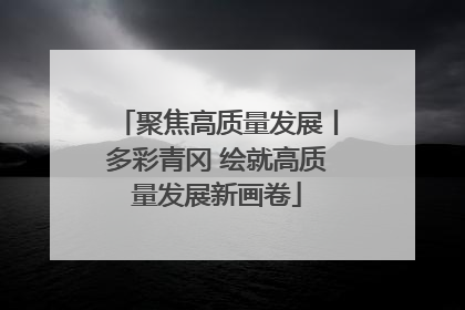 聚焦高质量发展丨多彩青冈 绘就高质量发展新画卷