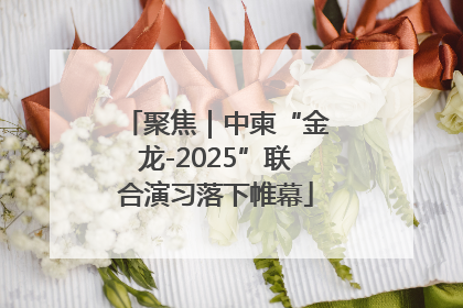 聚焦｜中柬“金龙-2025”联合演习落下帷幕
