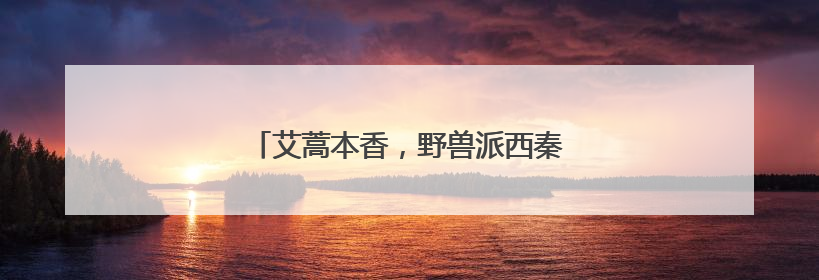 艾蒿本香，野兽派西秦刺绣手工香囊端午上市