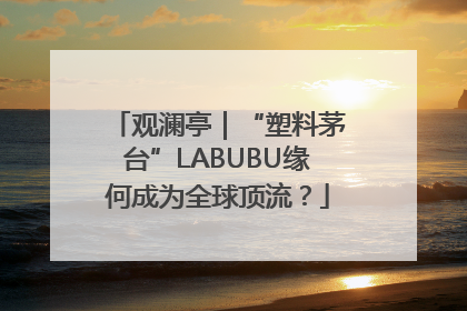 观澜亭｜“塑料茅台”LABUBU缘何成为全球顶流？