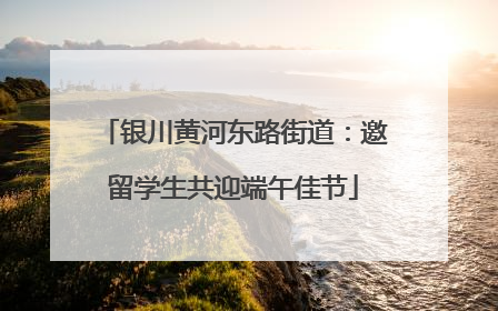 银川黄河东路街道：邀留学生共迎端午佳节