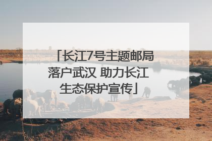 长江7号主题邮局落户武汉 助力长江生态保护宣传