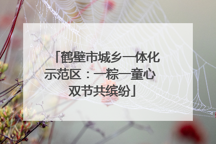 鹤壁市城乡一体化示范区：一粽一童心 双节共缤纷