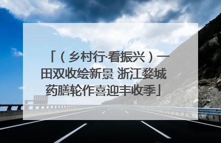 （乡村行·看振兴）一田双收绘新景 浙江婺城药膳轮作喜迎丰收季