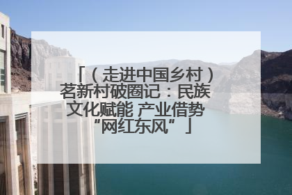 （走进中国乡村）茗新村破圈记：民族文化赋能 产业借势 “网红东风”