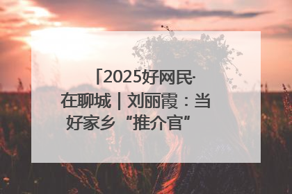 2025好网民·在聊城｜刘丽霞：当好家乡“推介官” 秀出乡村新风貌