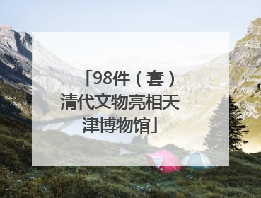 98件（套）清代文物亮相天津博物馆