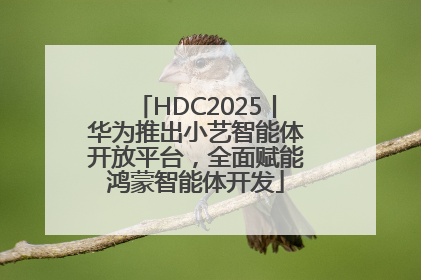HDC2025丨华为推出小艺智能体开放平台，全面赋能鸿蒙智能体开发